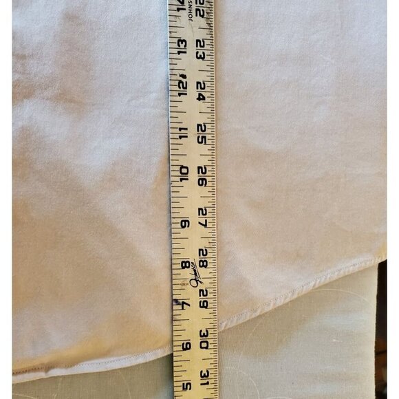 Calvin Klein Men's Light Gray Dress Shirt 16 32/33 Cotton Blend - Picture 5 of 7